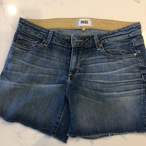 Paige denim Jimmy Jimmy shorts size 28